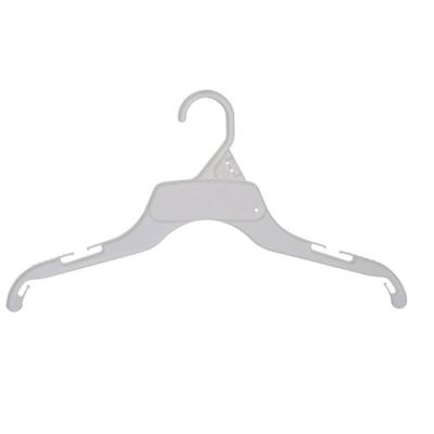 China Traditional White Clothes Hanger Kids Space Saving Kids Clothes Hanger for sale