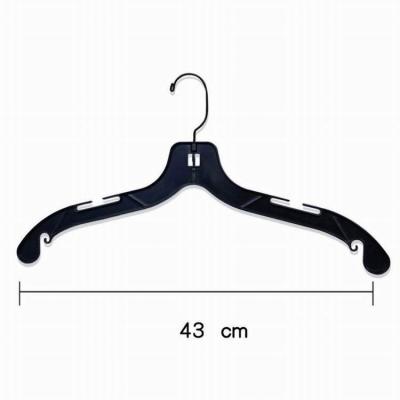 China Traditional Hot Sale Plastic Hanger Black Plastic Plastic Hanger Plastic for sale