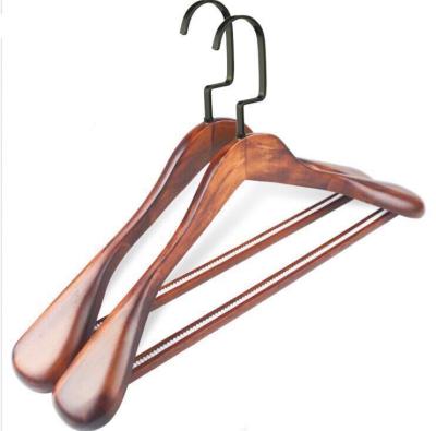 China Hot Sale Wooden Closet Hanger Hanging Trouser Racks for sale