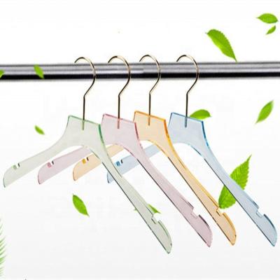 China Hot Sale Customize Acrylic Garment Hanger Bride Wedding Dress Hanger Multifunctional Rack Sale Hanger Manufacturer for sale