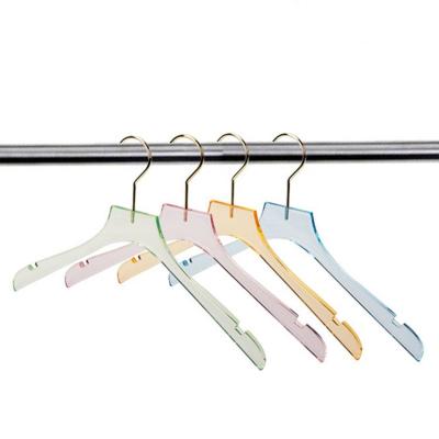 China Wholesale hot sale hangeres hangeres transparent acrylic acrylic hanger display rack shirt clothing stores for sale