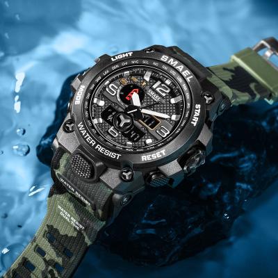 China Automatic Quartz Camouflage Date Watch Waterproof Sports Electronic Wrist Watch Glow-in-the-Dark Alarm Clock For Man for sale