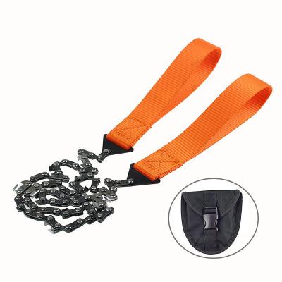 China Amazon wood camping hiking emergency blade shaperener hand chainsaw for wood for sale