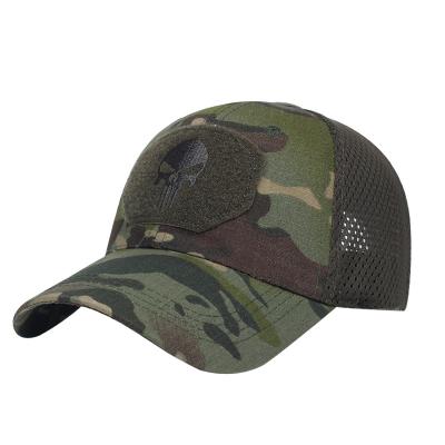 China COMMON Amazon Customized Logo Outdoor Camouflage Hat Paintball Hiking Hats for sale