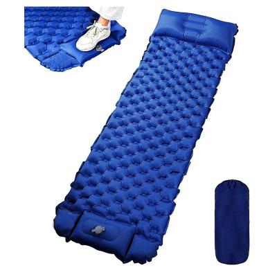 China Moisture Proof Portable Lightweight Folding Camping Mat, Inflatable Air Mattress Cushion For Travel for sale