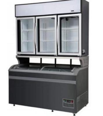 China Single-temperature cabinets à la carte and commercial kitchen freezer restaurant refrigerator for sale