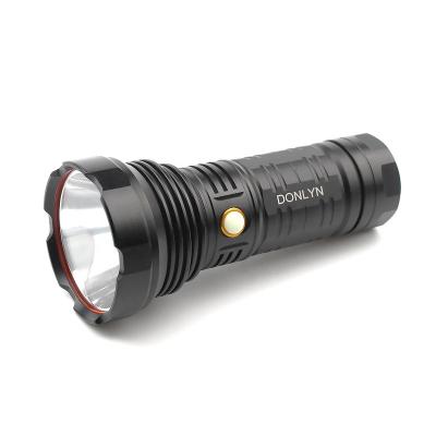 China Donlyn- USB Ultra Bright Outdoor Powerful Torch 6 Modes High Lumen Tactical Multifunctional Led Flashlights for sale