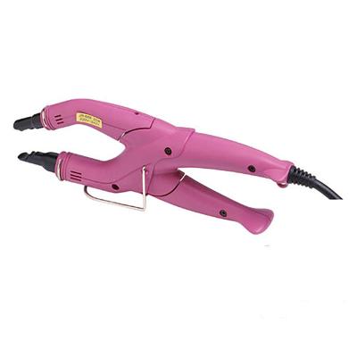 China Professional Car U Tip Pre Bonded Hair Extensions Iron Gun Connector Pink for sale