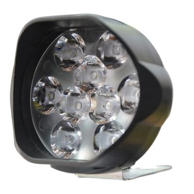 China Motorbike Headlight Support 9led 15W Motorcycle Headlight Fog Spotlight LED 12V Motorcycle Auxiliary Spot Light Off Road Drive Light Universal for sale