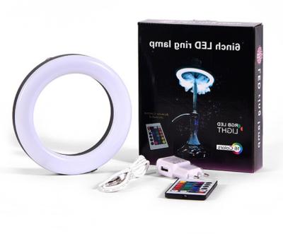 China Remote Control  Hookah Spare Parts Shisha Ring Lamp Rechargeable for sale