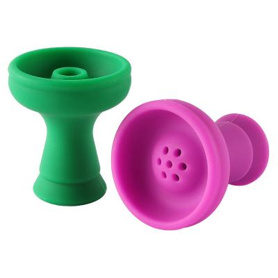 China Hookah accessories colorful food grade Silicone shisha cup Hookah Bowl for sale