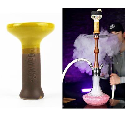 China Hot Amazon Shisha Accessories Ceramic Shisha Bowl Modern Designer Shisha Pot Oblako for sale