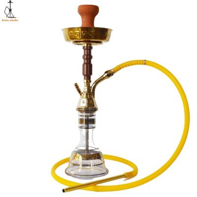 China Classic Egyptian Shisha Gold Shisha Hookah Khalil Mamoon Sisha Chicha Narguile Smoking Set for Shisha Lounge zu verkaufen