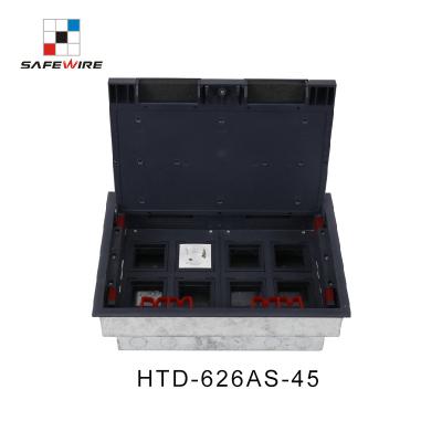 China HTD-626AS/SS/SP-45 Residential/General Purpose Floor Concrete Outlet Boxes/Outlet Outlet Box for sale