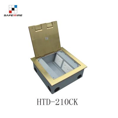 China HTD-210CK /with USB Charger Residential/Multi-Purpose Socket/Outlet/Electrical Floor Boxes for sale