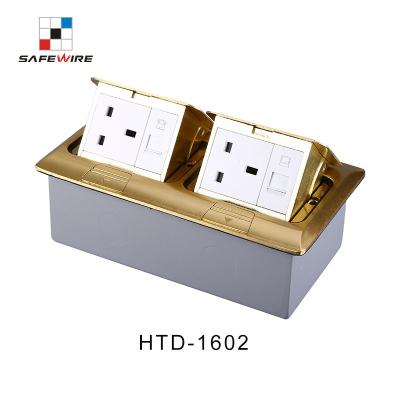 China Residential / General Purpose Electrical Floor Sockets / Attenuated Socket / Floor Box With Ce By TUV for sale