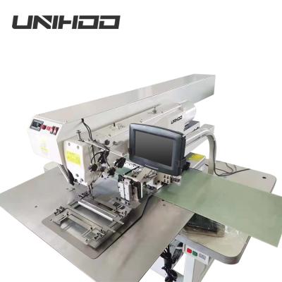 China Automatic Big Hook 3520 Pocket Welting Sewing Machine With Laser Cutting for sale