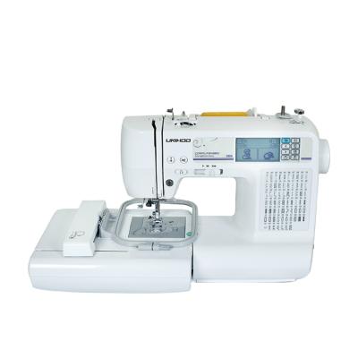 China Garment Shops Factory Supply UH890A Home Good Quality Computer Embroidery Sewing Inline Machine for sale