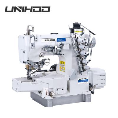 China Bed High Speed ​​Coupling Cylinder THREAD TRIMMER Direct Drive Sewing Machine with Thread Trimmer and Automatic Electric Foot Wiper and Pusher for sale