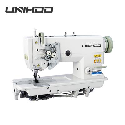 China Lubrication 845 Automatic High Speed ​​Double Needle Lockstitch Sewing Machine for sale