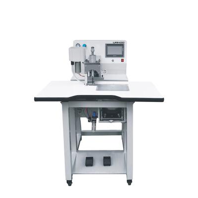 China Garment Shops UH198 Latest Product Good Quality Wear Resistant Automatic Plastic Bead Setting Machine for sale