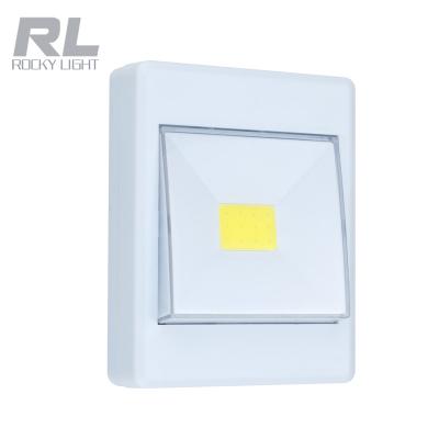 China Wall Mounted 10W Wall Switch Shape COB LED Cabinet Light With Magnet for sale