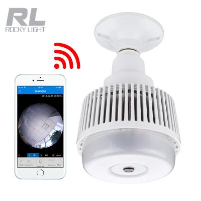 China Other new design patent cctv smart high power 30W led camera bulb for supermarket, factory, warehouse for sale