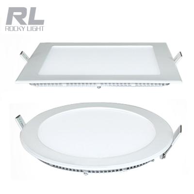 China Embeded slim downlight 3w 6w 9w 15w 18w ultrathin recessed led flat ceiling light for sale