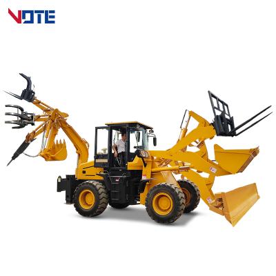 China Chinese factory cheap top front towable backhoe loader mini speed wheel 4x4 telescopic bucket for sale wheel loaders for sale