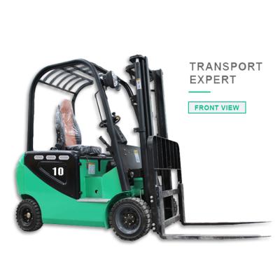 China Hotels electric forklift 48v battery hydraulic cargo 1 ton 2 ton 3 ton electric side forklift for sale