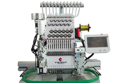 China Single Head Computerized Sequin Embroidery Machine Flat cap tshirt Portable multi function for sale