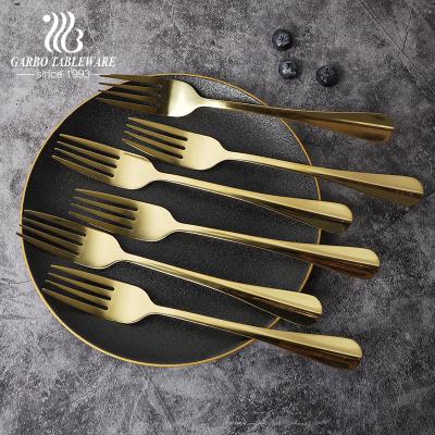 China Viable Exclusive Flatware 13/0(410) Stainless Steel Flatware Dinner Fork Home Salad Fork for sale