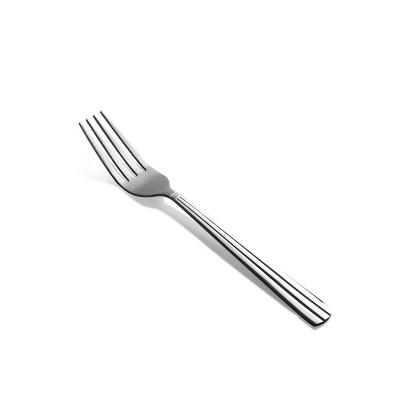 China 18/0 Sustainable Silver Flatware Home Hotel Using Stainless Steel Fork for sale