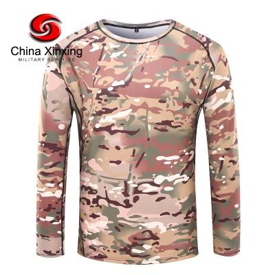 China Xinxing Camouflage Gaiters Army Sports Sweatpants Breathable Military Underwear LG01 for sale