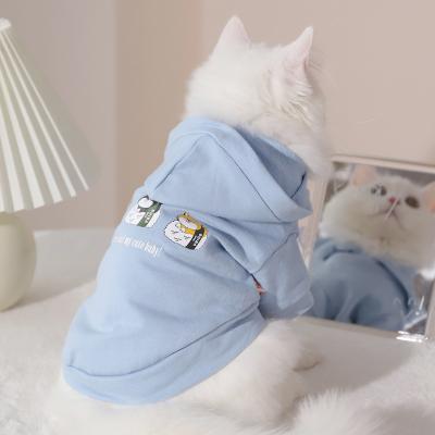 China Anti-rejection British short summer cat puppet cat clothes summer clothes kitten viable cute pet air conditioning thin section for sale