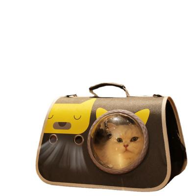 China Sustainable Pet Backpack Carrier Bag Luxury Transparent Pets Travel Portable Carry Bag Carriers for sale