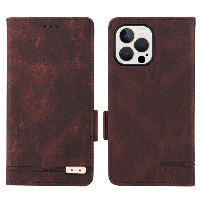 China Shockproof luxury card slot kickstand case for iphone 1112 13 14 pro max Leather Flip Wallet Mobile Phone Case for samsung s23 s22 ultra for sale