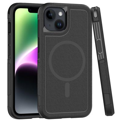 China Shockproof 2023 wholesale 2 in 1 hybrid pc tpu hard case for iphone 14 13 pro max wireless charging cover for iphone 13 mini 12 678 plus for sale