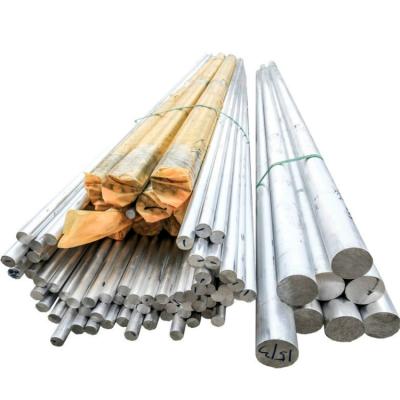 China Industrial Factory Direct Aluminum Rod Bar 6063 6061 T5 Anodized Aluminum Alloy Bar Constant Data Price Window Profile Bar for sale