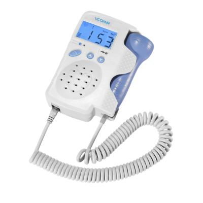 China Latest Plastic Product Portable Fetal Doppler High Quality Fetal Doppler Ultrasound Medical Fetal Doppler for sale