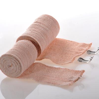 China Wholesale Price Spandex / Polyester Cheap Medical Elastic Bandage Crepe Bandage High Elastic Bandage for sale