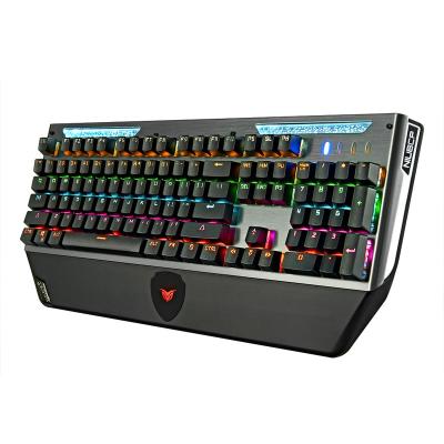 China Colorful Slim Keyboard JK900 Wired Mechanical Keyboard 104keys Metal Wired Mechanical Keyboard Gaming Keyboard for sale