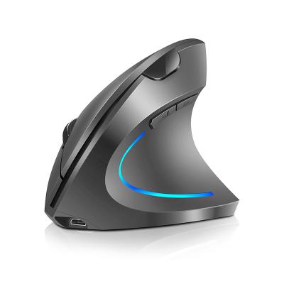 China PC Gaming 2.4GHz Wireless Rechargeable Computer Ergonomic Wireless Optical Ergonomic Mouse2.4G Wireless Mouse Vertical Ergonomic Mouse for sale