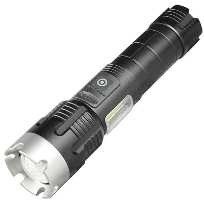 China Outdoor activity lithium battery strong rechargeable flashlight for sale