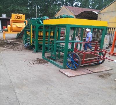 China qt4-20C automatic concrete block machine sale in Mozambique for sale