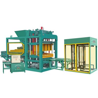 China qt420 automatic cement hollow brick block making machine for sale