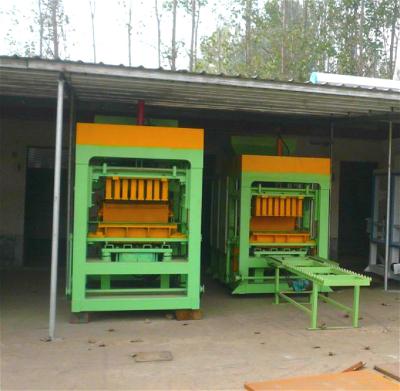 China qt418 full automatic concrete block machine Brick Making Machine Brick Production Line à venda