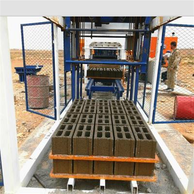 China qt915 block machine Brick Making Machine Brick Production Line hollow block à venda