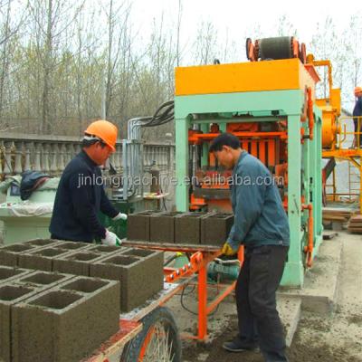 China qt415 block making machine Brick Production Line Brick Making Machine Te koop