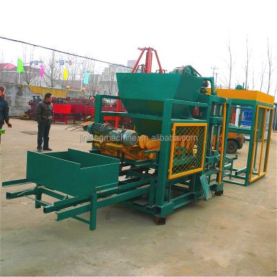 China QT4-25 auto block cement brick making machine for sale